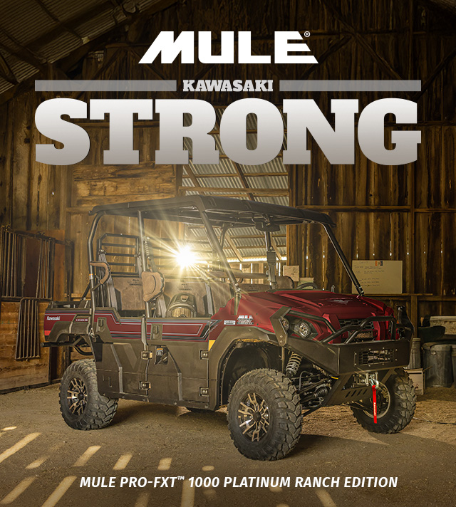 Kawasaki MULE™ Family | Utility & Recreational Side x Sides